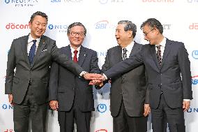 NTT DOCOMO press conference on acquisition of SBI Sumishin Net Bank